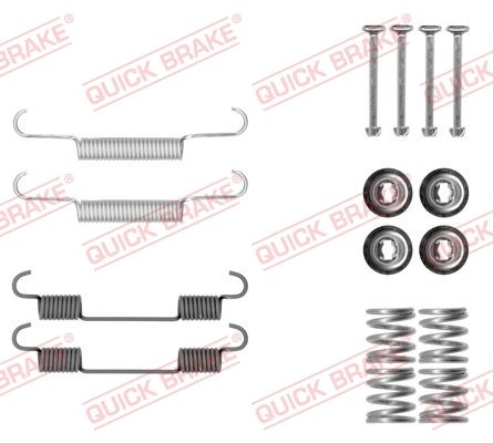 QUICK BRAKE Piederumu komplekts, Stāvbremzes mehānisma bremžu  105-0897